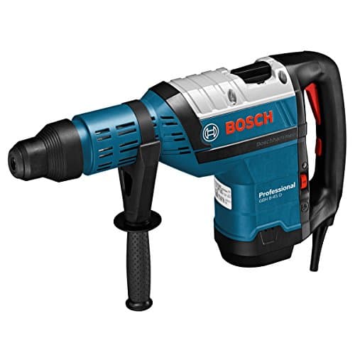 Image of Bosch Professional Rotary Hammer GBH 8-45 D (240 V, with SDS max, 12.5 J of Impact Energy, incl. Auxiliary Handle, Grease Tube, Machine Cloth, Carrying Case)
