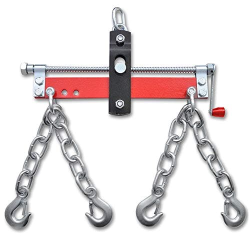 Image of IVhomeshop 900kg For Shop Engine Crane Load Hoist Lift Steel Garage Loading Balancer Heavy Duty Engine Leveller