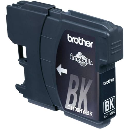 Image of Brother LC1100HYBK - High Yield - black - original - ink cartridge - for Brother DCP-6690CW, MFC-5890CN, MFC-5895CW, MFC-6490CW, MFC-6890CDW, Justio MFC-5890CN