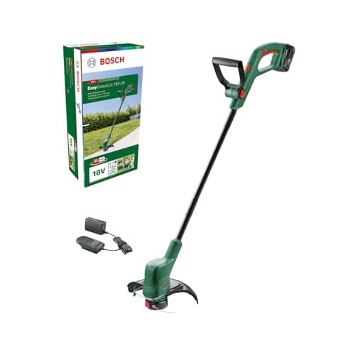 Image of Bosch Cordless Grass Trimmer EasyGrassCut 18V-26 (1x Battery, 18 Volt System, Cutting Diameter: 26 cm, in Carton Packaging)