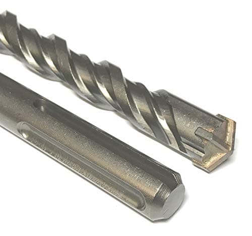Image of Rennie Tools - 18mm x 340mm Long SDS Max Hammer Drill Bit Tungsten Carbide Tip with Double Spiral Flute for Concrete, Stone, Masonry, Brick, Granite Etc