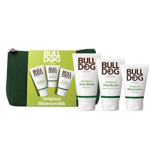 Image of Bulldog Skincare - GiftSet for Men - Mens Grooming giftset - Original Skincare Kit - It includes Original Face Moisturiser, Face Wash and Face Scrub