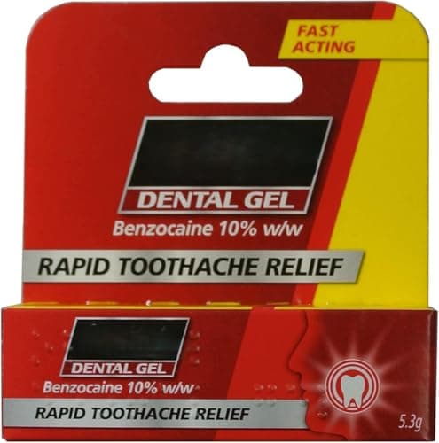 Image of MM Orajel Mouth & Dental Gel - Fast-Acting Pain Relief for Toothache, Gum Pain, and Mouth Ulcers - Effective Oral Care Gel