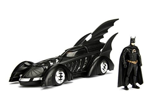 Image of Jada 1:24 Batman Forever Batmobile w/Figure