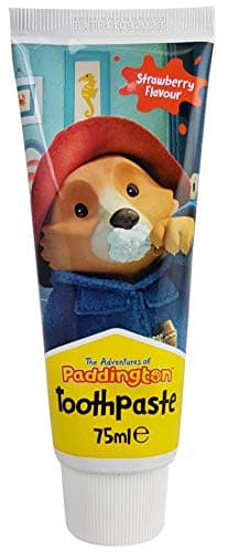 Image of Paddington Bear Children's Toothpaste 75ml - Strawberry Flavour- Sugar Free - 3+yrs
