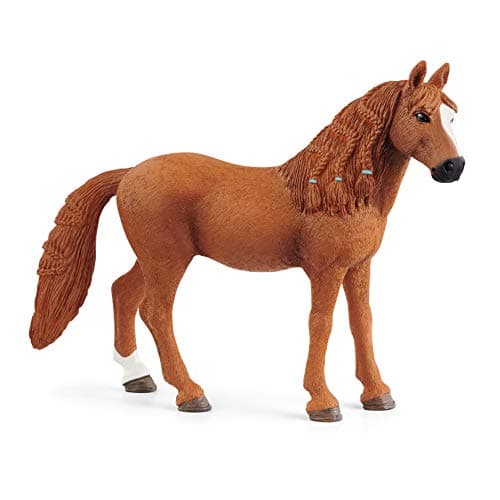 Image of SCHLEICH 13925 German Riding Pony Mare Horse Club Toy Figurine for children aged 5-12 Years