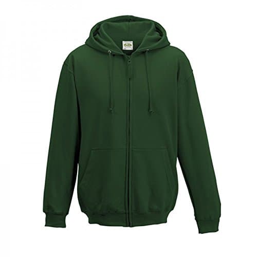 Image of Awdis Zoodie Men's Hooded Sweatshirt, Forest Green, M