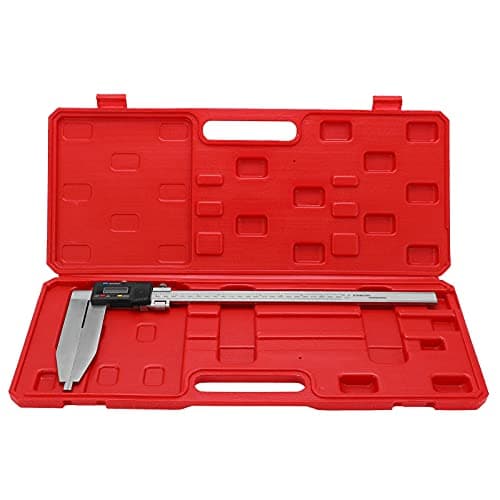 Image of Oumefar Digital Caliper 0‑300mm/12 Inch Vernier Caliper with Long Jaw, Stainless Steel Electronic Digital Caliper, Digital Vernier Caliper, Useful Tool for Precise Measuring
