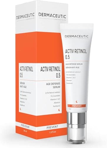 Image of Dermaceutic Activ Retinol 0.5 - Age defense serum medium strength - Face serum with Retinol and Vitamin C/E - 30ml