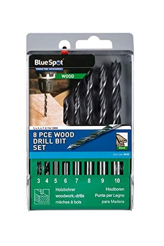Image of Blue Spot 8 Piece Wood Drill Bit Set