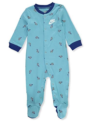 Image of Nike Baby Girls' Sportswear Graphic Footed Coverall
