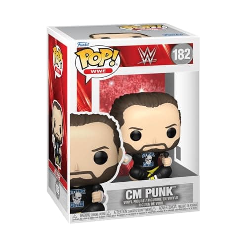 Image of Funko POP! WWE: CM Punk - Collectable Vinyl Figure - Gift Idea - Official Merchandise - Toys For Kids & Adults - Model Figure for Collectors and Display