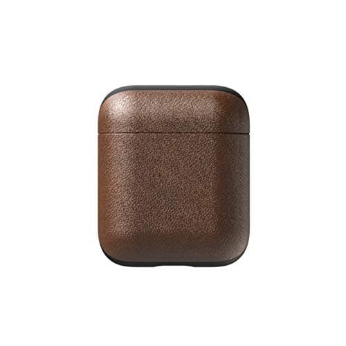 Image of Nomad Airpod case - leather - rustic brown
