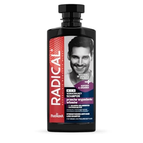 Image of Farmona Radical Men Strengthening Anti Hair Loss Shampoo for Weak Hair 400ml