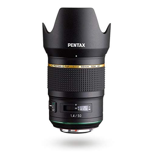 Image of PENTAX HD D FA 50mmF1.4 SDM AW Single-focus standard lens New-generation, Star-series lens, PENTAX Lens coating technologies, Extra-sharp, high-contrast images Free of flare and ghosting