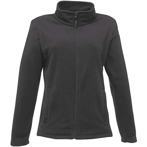 Image of Regatta Women's Micro Full Zip Fleece - Size 14 - Seal Grey