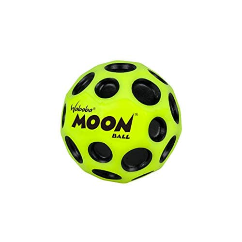 Image of Waboba The Original Moon Ball - Hyper Bouncy Ball - All Ages Extreme Bounce and Fun - Perfect for Active Play and Outdoor Games - Yellow