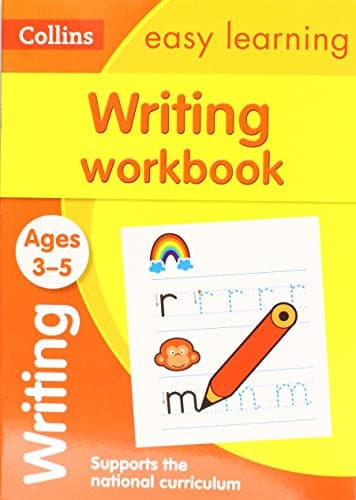 Image of Writing Workbook Age 3 5 New Edition