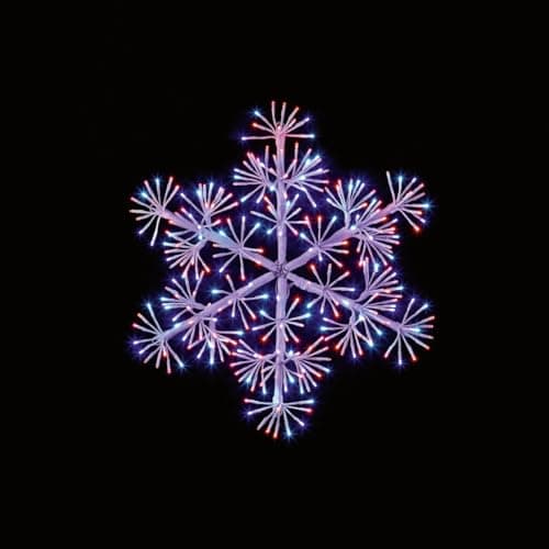 Image of Premier LED Starburst Snowflake � Multicoloured