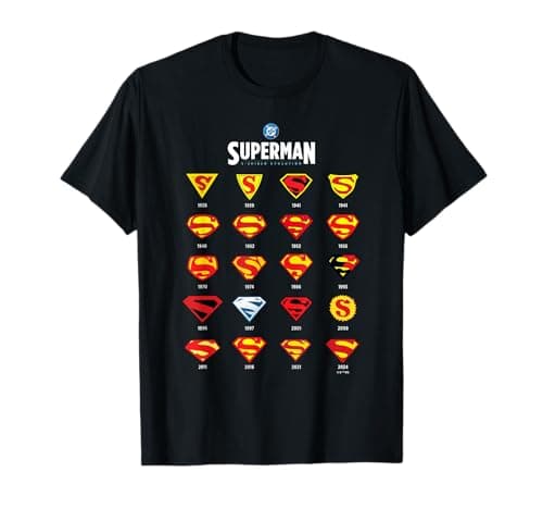 Image of Superman S-Shield Evolution T-Shirt