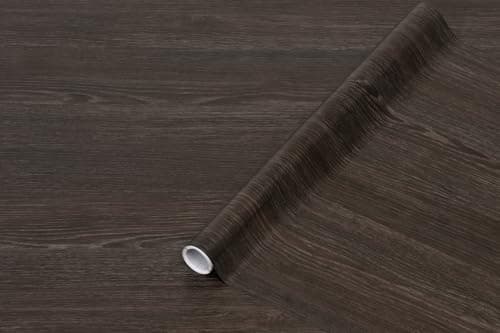 Image of d-c-fix vinyl wrap Sheffield oak umber wood effect 90 cm x 2,1 m - sticky back plastic roll for furniture, kitchen & cupboards - contact paper sticker self adhesive film