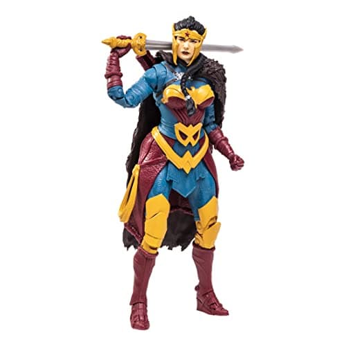 Image of McFarlane Toys, 7-Inch DC Endless Winter Wonder Woman Action Figure with 22 Moving Parts, Collectible DC Figure with Unique Collectible Character Card – Ages 12+