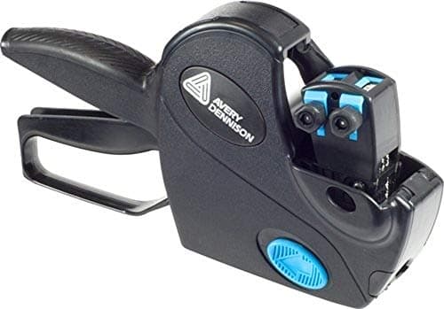 Image of Avery 668107 Mk II Labelling Gun Alphanumeric 2-Line for 10 Characters Top 8 Digits Bottom Ref HL0018 Alpha MK2 - Black