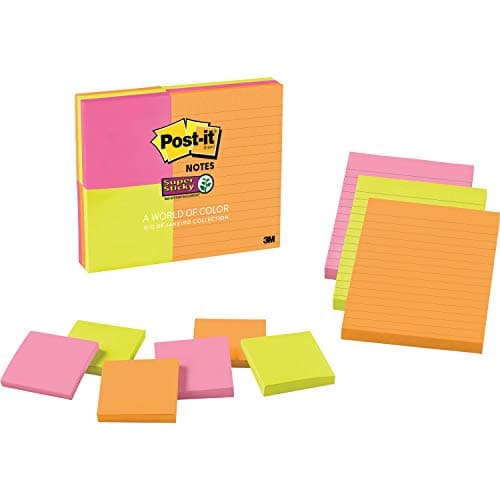 Image of Post-it Super Sticky Notes - Rio de Janeiro Color Collection