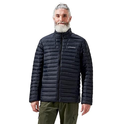 Image of Berghaus Men's Vaskye Synthetic Insulated Jacket | Extra Warm Lightweight Puffer Insulated Jacket, Black/Black, L