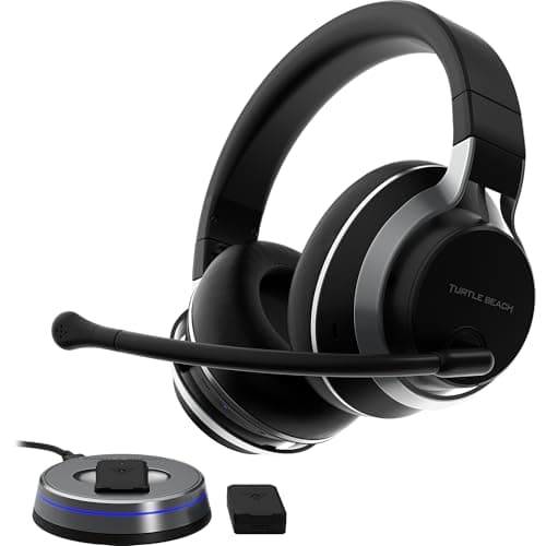 Image of Turtle Beach Stealth Pro Multiplatform Wireless Active Noise-Cancelling Bluetooth Gaming Headset for PS5, PS4, PC