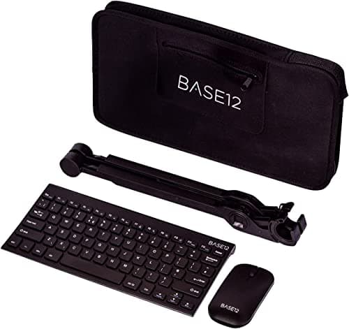 Image of NEXSTAND K2 Laptop Stand Bundle with Portable Height Adjustable Ergonomic Laptop Riser, Wireless Keyboard and Mouse and Protective Carry Case