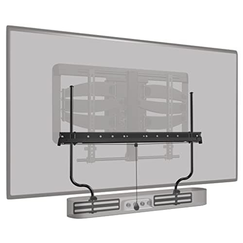 Image of Sanus SASB1-B1 Sound Bar TV Wall Bracket For inch TV's - Black