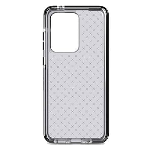 Image of tech21 Evo Check Phone Case for Samsung Galaxy S20 Ultra Slim Profile 12ft Drop Protection Case Ultra-Thin Phone Case Protection with Antimicrobial – Smokey/Black, T21-7701
