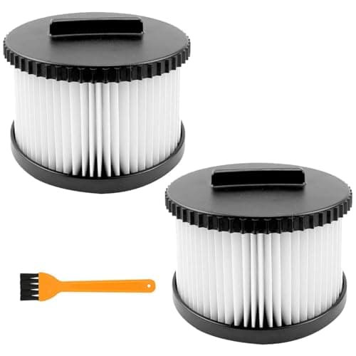 Image of ECOMAID DWV9330 Replacement HEPA Filter Compatible with DeWalt DWV010 & DWV012 Dust Extractor, Part # DWV9330(2 Pack)