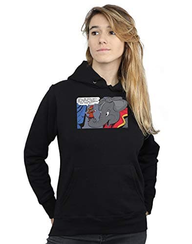 Image of Disney Women's Dumbo Rich and Famous Hoodie Black XX-Large