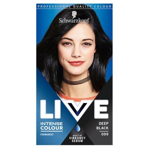 Image of Schwarzkopf Live Color 99 Deep Black Hair Colour