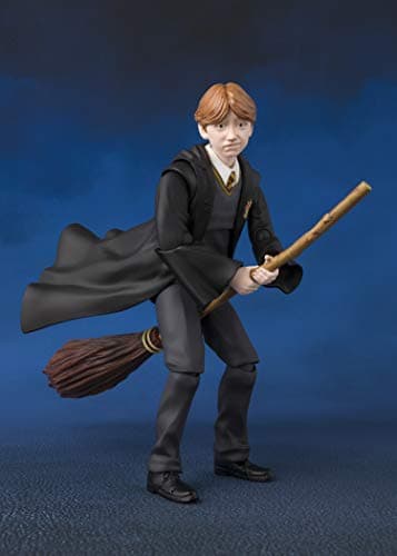 Image of Bandai Tamashii Nations S. H. Figuarts Harry Potter Ron Weasley Action Figure, Black, standard