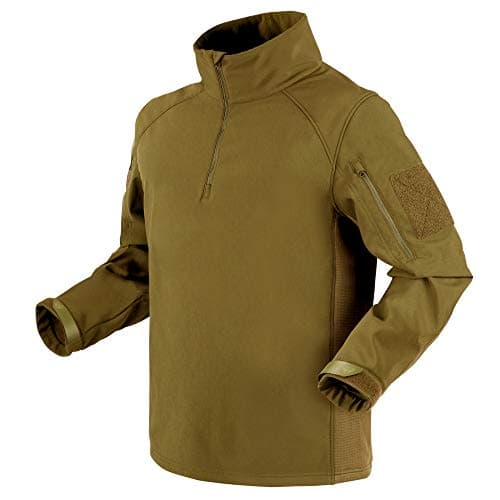 Image of CONDOR Men's Patrol 1/4 Zip Softshell Jacket Tan Size XL
