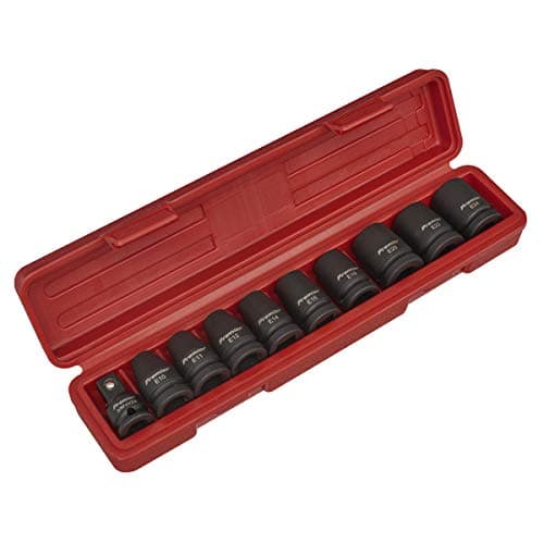 Image of Sealey Ak2301 Impact TRX-Star Female Socket Set 10Pc 1/2Sq Drive