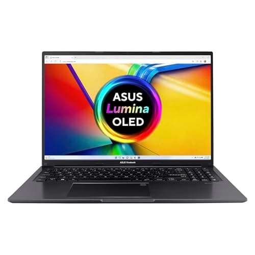 Image of ASUS Vivobook 16 X1605VA Laptop (16.0" WUXGA OLED 16:10 Screen | Intel Core i9-13900H | 16GB DDR4 RAM | 1TB PCIe SSD | Backlit Keyboard | Windows 11) - Black