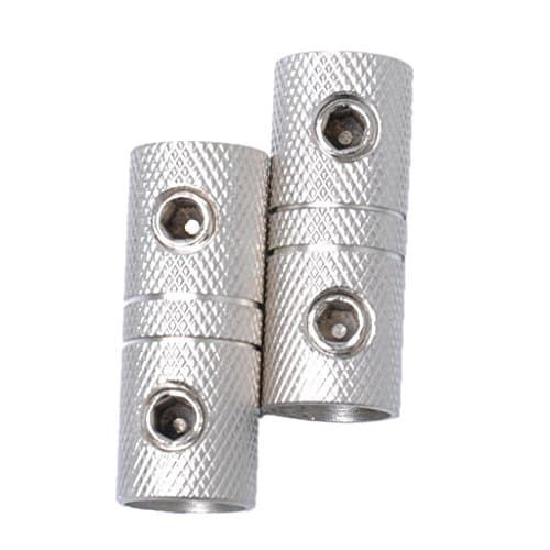Image of 2 Pieces 4 AWG Speaker Wire Coupler Butt Connector Terminal Joiner Screw