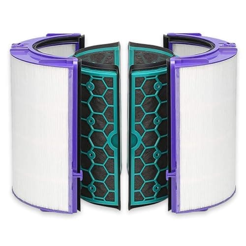 Image of Neutop 360 Degree Glass HEPA Filter and Activated Carbon Filter Compatible with Dyson Pure Cool DP04 HP04 TP04 Air Purifying Tower Fan