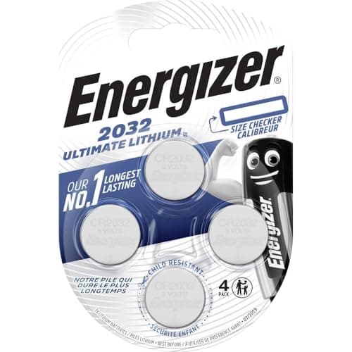 Image of Energizer Ultimate Lithium Coin Cells, Pack of 4