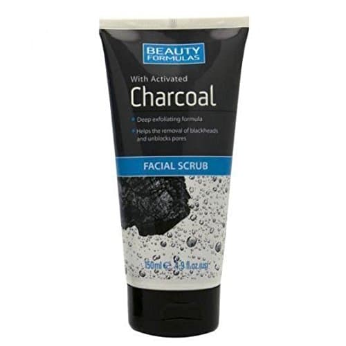 Image of SIX PACKS of Beauty Formulas Activated Charcoal Facial Scrub 150ml