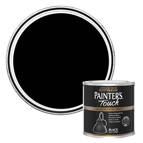Image of Rust-Oleum Painter's Touch Matt Black 250ml, (AMZ0136)