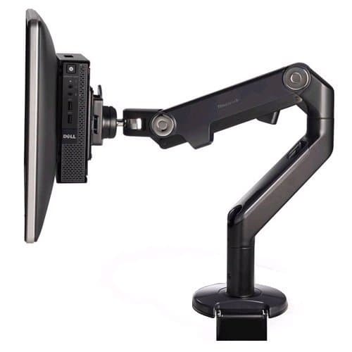Image of Dell MNT-DUL-MFF 462-7697 OptiPlex Micro Dual VESA Mount,Black