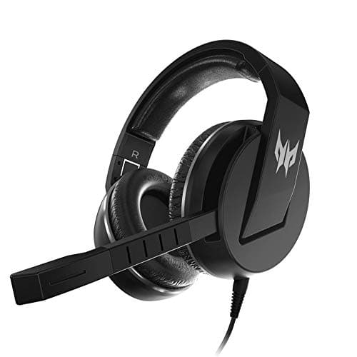 Image of acer Predator Galea 311 True Harmony Sound Gaming Headset: 50mm Drivers - Rotatable Omni-Directional Mic with On-Cable Controls - Black, NP.HDS11.00B, (Pack of 1)