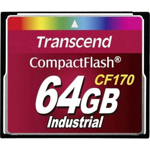 Image of Transcend 64GB CF Card, CF170 Industrial