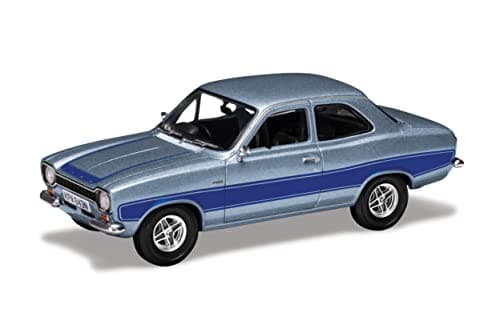 Image of CORGI Ford Escort Mk1 RS2000 - Stardust Silver - Corgi Vangaurds Diecast Model
