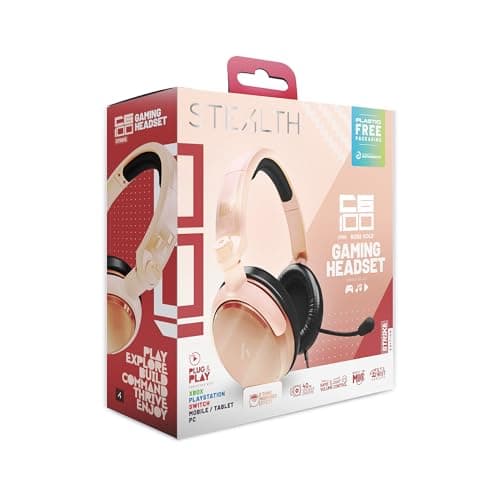 Image of STEALTH C6-100 Gaming Headset Range (Rose Gold)